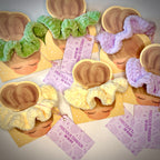 Pastel Crocheted Scunchies