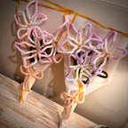 Hand Knitted Wire Lily Bouquet, Forever Floral Art, Mother’s Day Gift