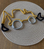 Handmade Knitted Wire Digger Wall Decor - Kids Bedroom Decor