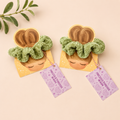 Pastel Crocheted Scunchies