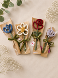 Handmade Knitted Wire Art Flower