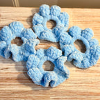 Pastel Crocheted Scunchies