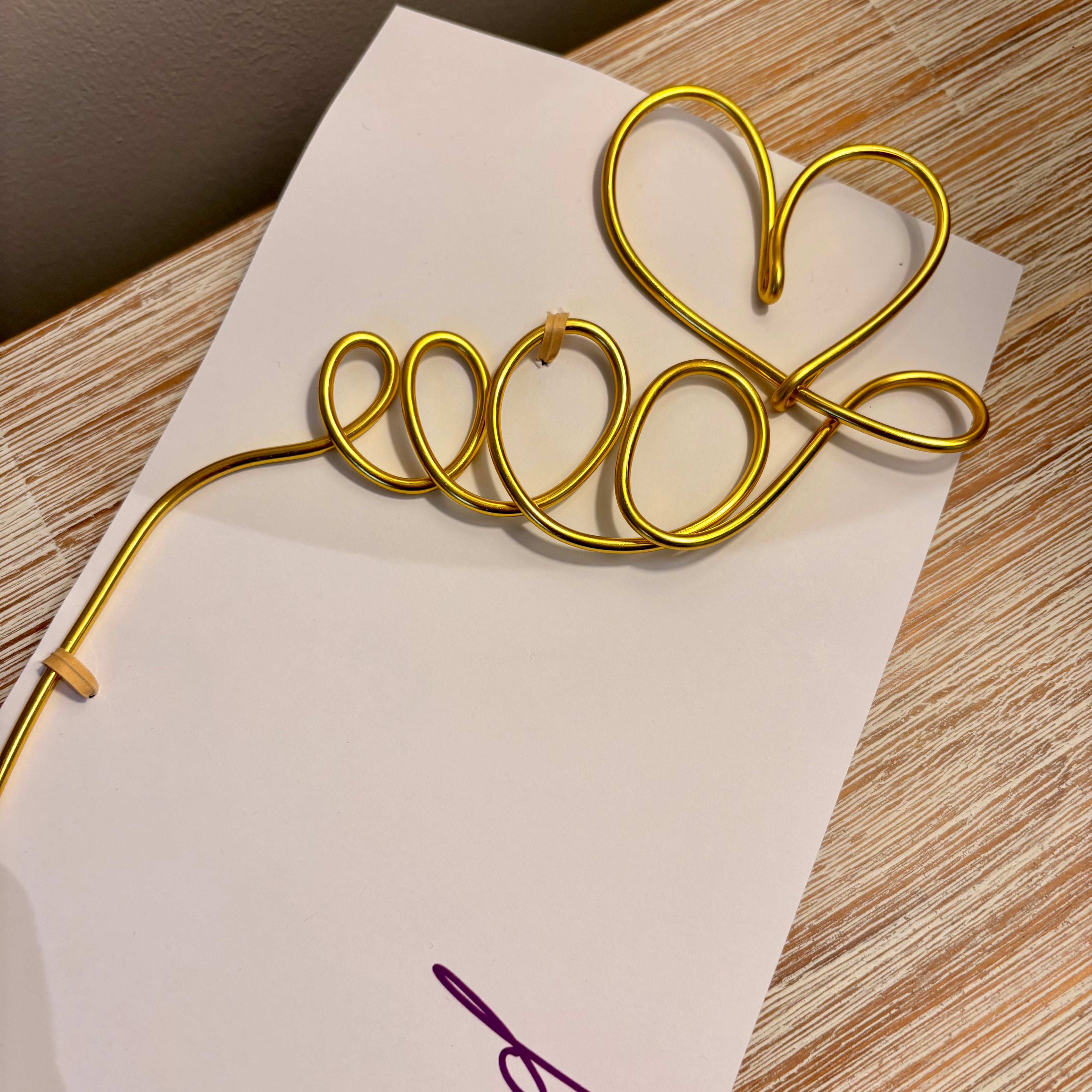 Flower Friend - Wire plant pot decoration - Bee, Flower and Butterfly