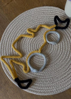 Handmade Knitted Wire Digger Wall Decor - Kids Bedroom Decor