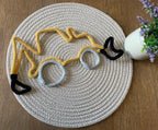 Handmade Knitted Wire Digger Wall Decor - Kids Bedroom Decor